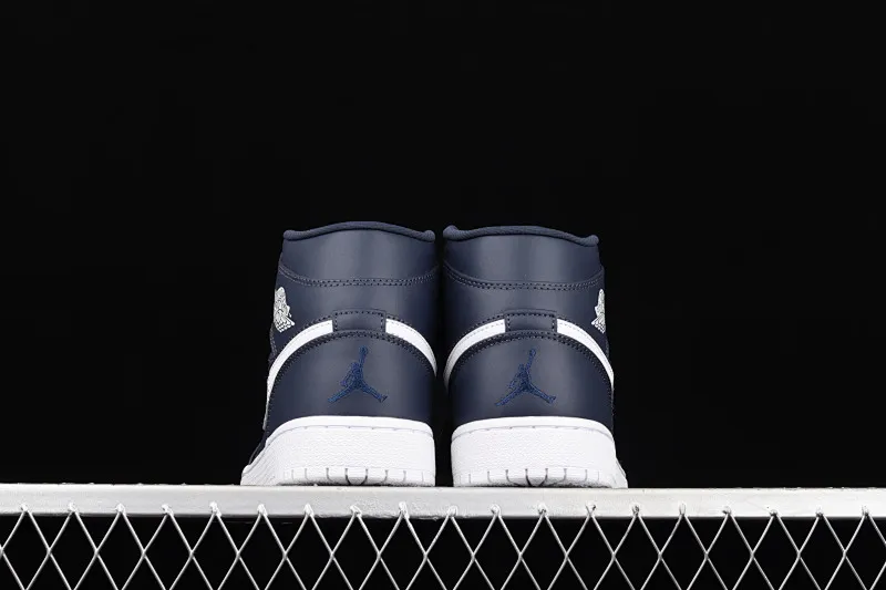All categories Air Jordan Jordan series basketball shoes Air Jordan 1 Mid Air Jordan 1 Mid SE AJ1 Joe 1 dark blue China basketball shoes 554724-402